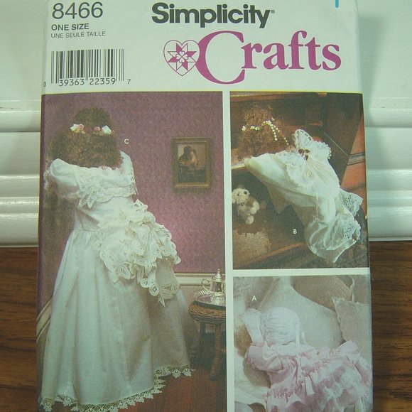 Simplicity craft pattern-cloth Time-Out dolls & clothing--unused & uncut - Picture 1 of 2